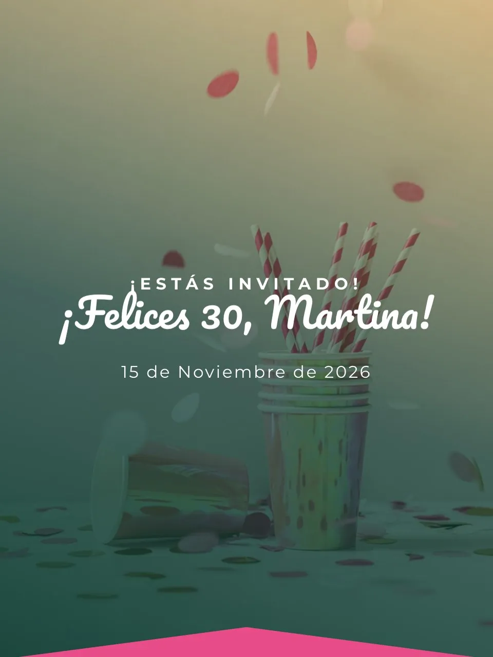 Plantilla de invitación Cumpleaños festivo